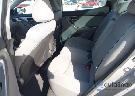 2012 Hyundai Elantra Gls (Ulsan Plant) from USA, damaged, VIN KMHDH4AE5CU446455